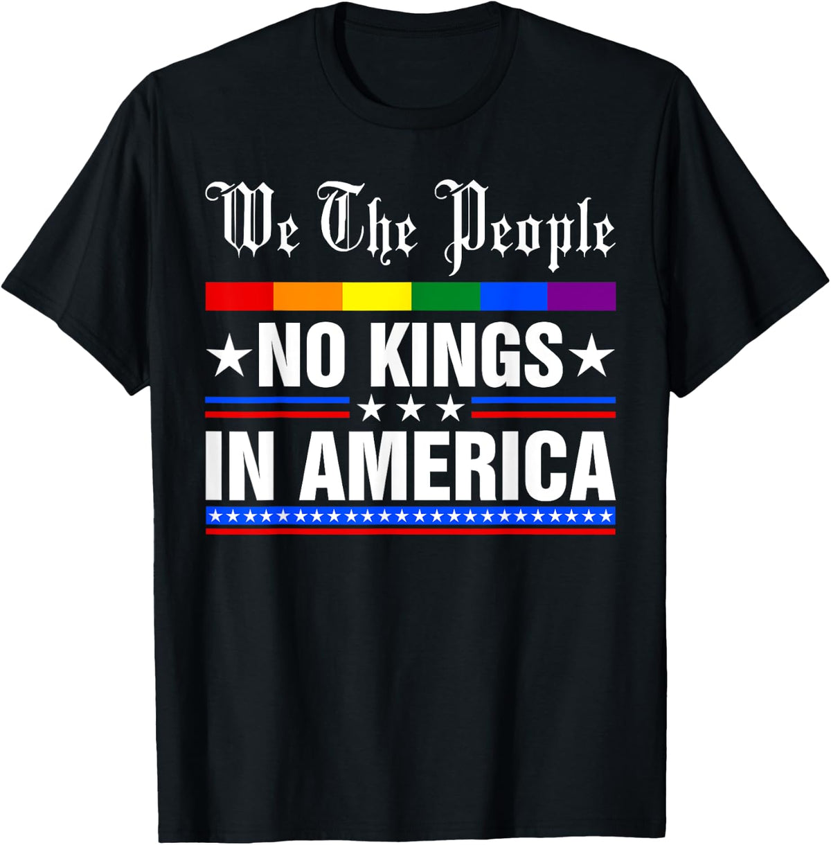 We The People No Kings In America Anti-Trump Funny Political