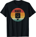 Vintage 3d Printing Sunset Design For Printer Makers Apparel Everyday Wear 3