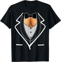 Tuxedo Ladies Halloween Costume Party Mardi Gras Shirt 67