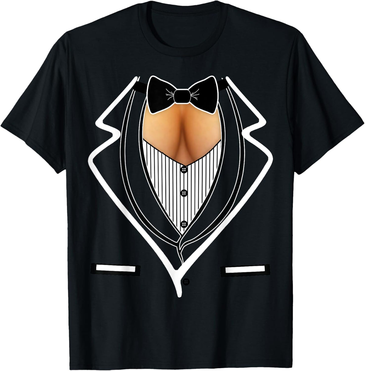 Tuxedo Ladies Halloween Costume Party Mardi Gras Shirt 67