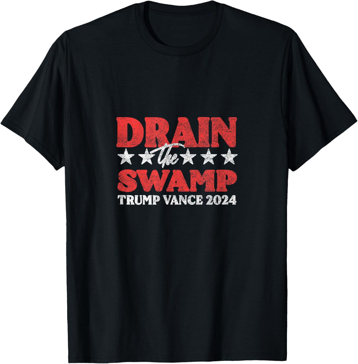 Drain The Swamp Trump Vance 2024 Cute Vintage Woman