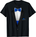 Tuxedo With Bowtie Funny Wedding and Special Occasions Shirt 816