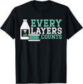 Every Layers Counts 3d Printing Modelling Nozzle Printer Apparel Clean Design