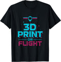 3d Print Or Flight Futuristic Maker Gear Apparel Minimal Style