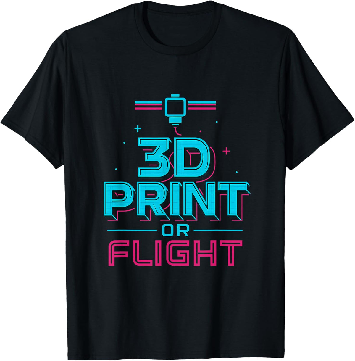 3d Print Or Flight Futuristic Maker Gear Apparel Minimal Style