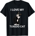 Tuxedo Cat I Love My Funny Lover Shirt 291