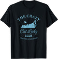Crazy Cat Lady Club Distressed Shirt 96