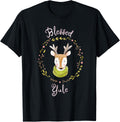 Bramble Designs Women S Black Holiday Celebration T Shirt Short Sleeve Crew Neck Size Small T Shirt US Trend