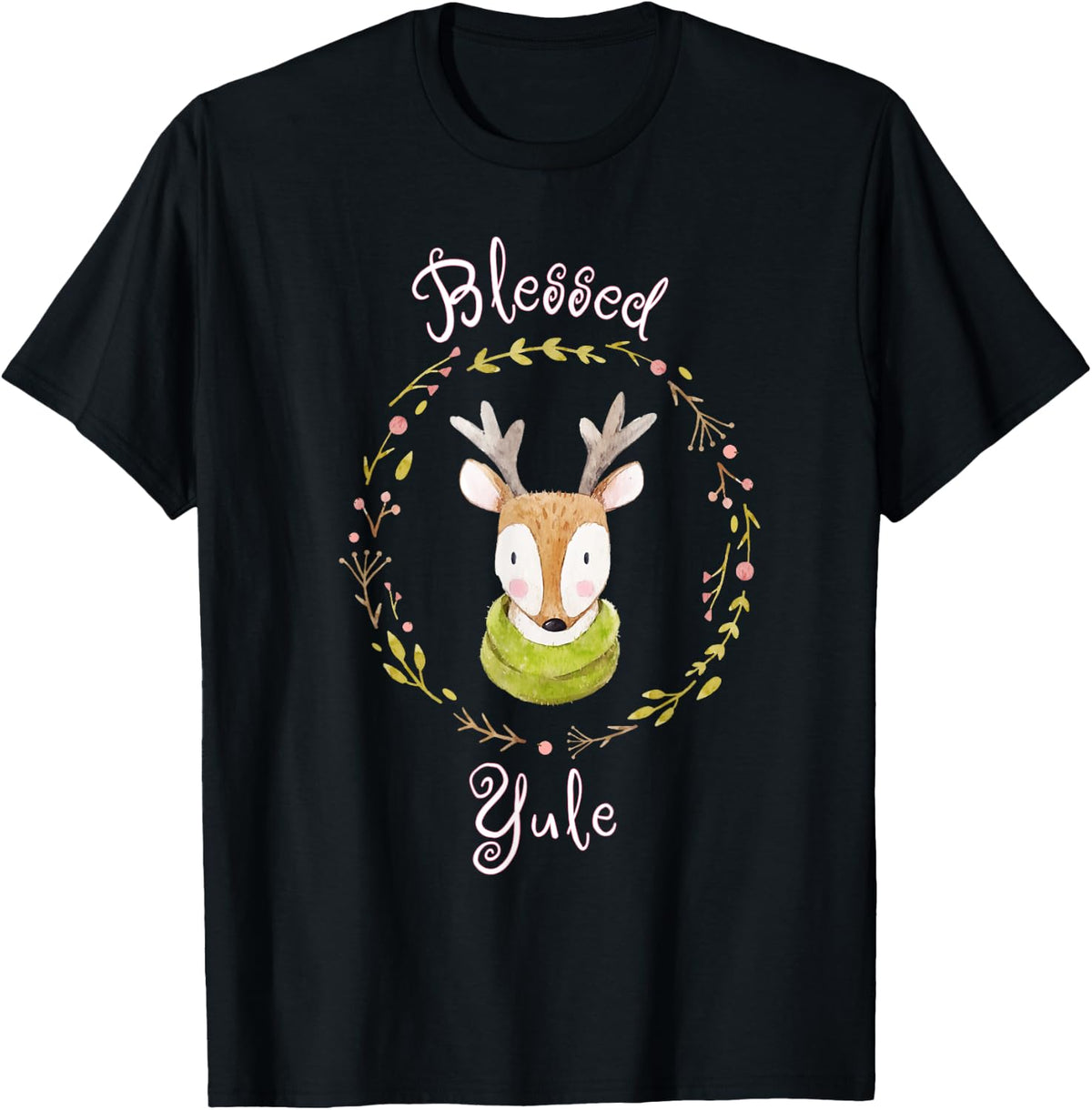 Bramble Designs Women S Black Holiday Celebration T Shirt Short Sleeve Crew Neck Size Small T Shirt US Trend