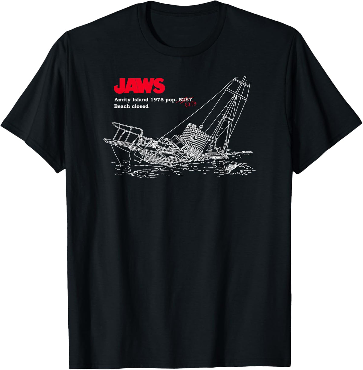 Shark Attack Island Boat Shirt 17