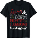 Printer Technician Xmas Job Cute Christmas Apparel US Trend