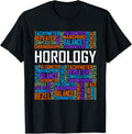 Watchmaker Horology Words Horologist Expert Clock Shirt 116