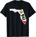 Tampa Bay Area Code 941 Florida Distressed Gift