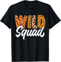 Wild One Squad Two Family Birthday Zoo Animal Matching Shirt 66