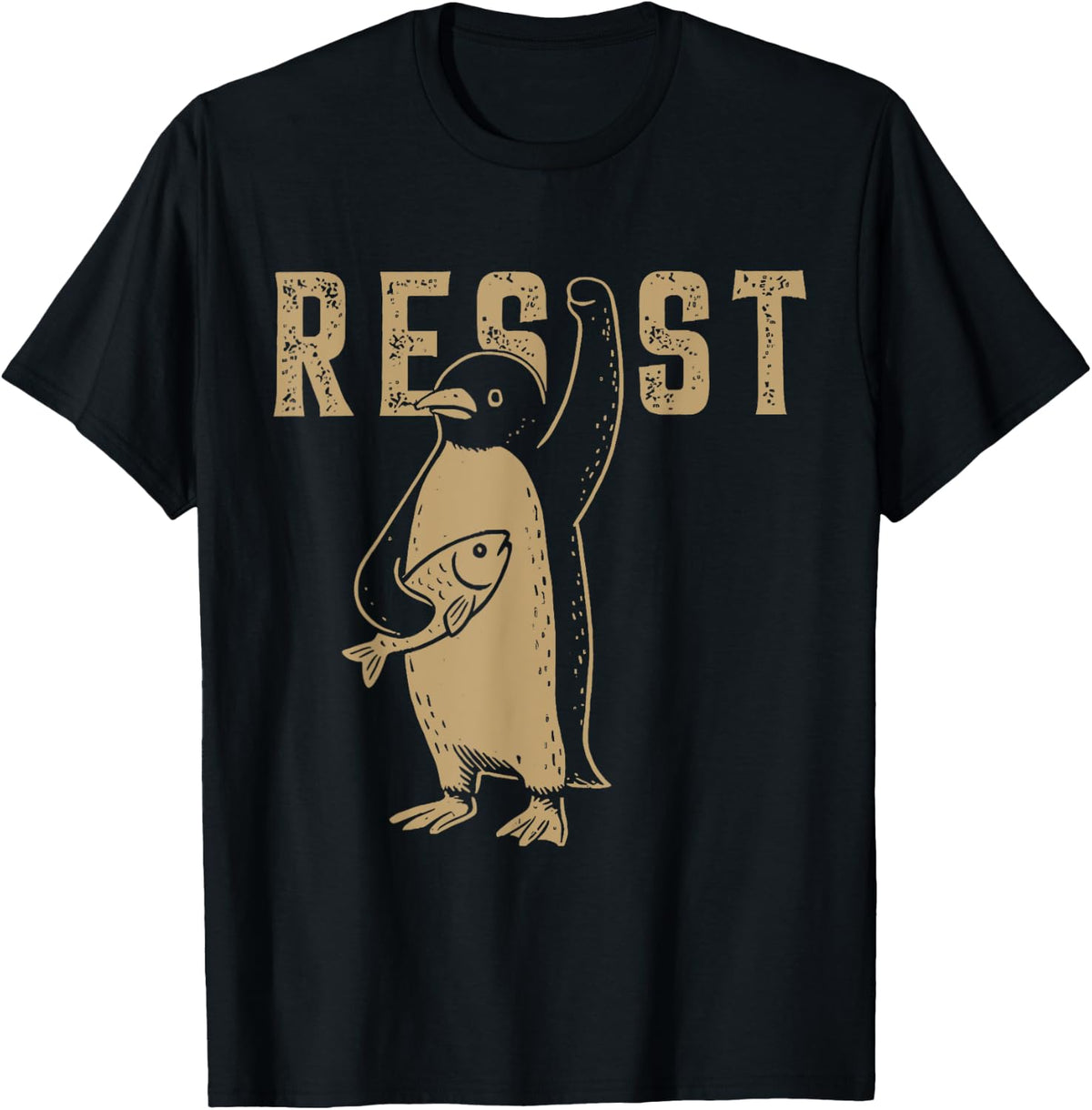 Resist Penguin Activism Graphic Anti Trump