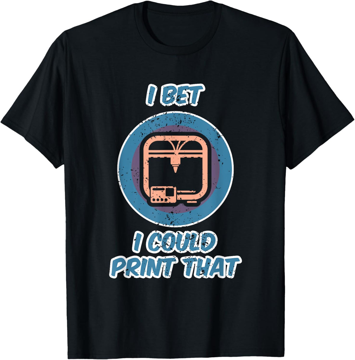 3d Printing Icon G28 Cnc Maker Scan Printer T Shirt T Shirt Everyday Wear 2