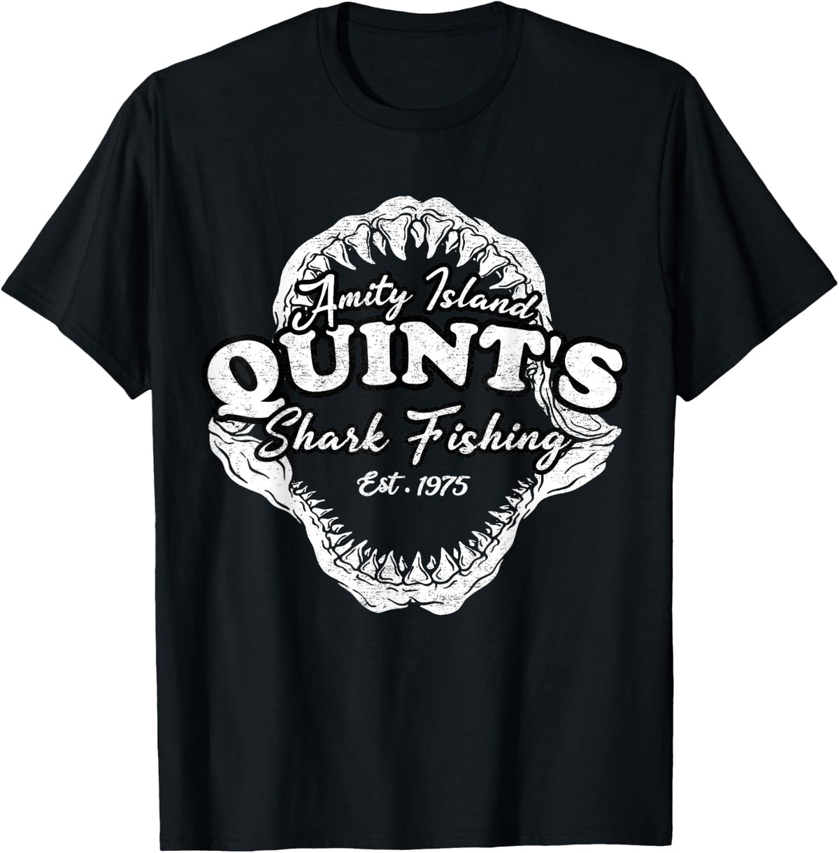 Vintage Art Ocean Funny Outfits Sharks Fishing Shirt 8
