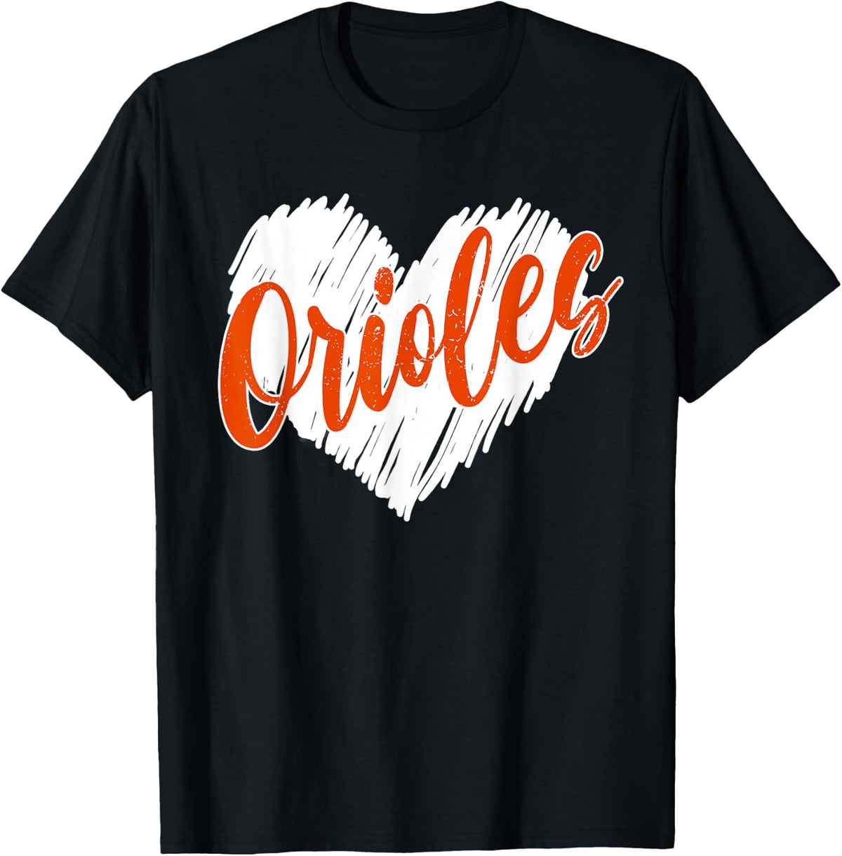 Orioles Heart Name Vintage Gift Shirt for Women Men Kids 28