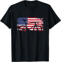 Cycling American Flag Road Biking Apparel Bicycle Shirt 314