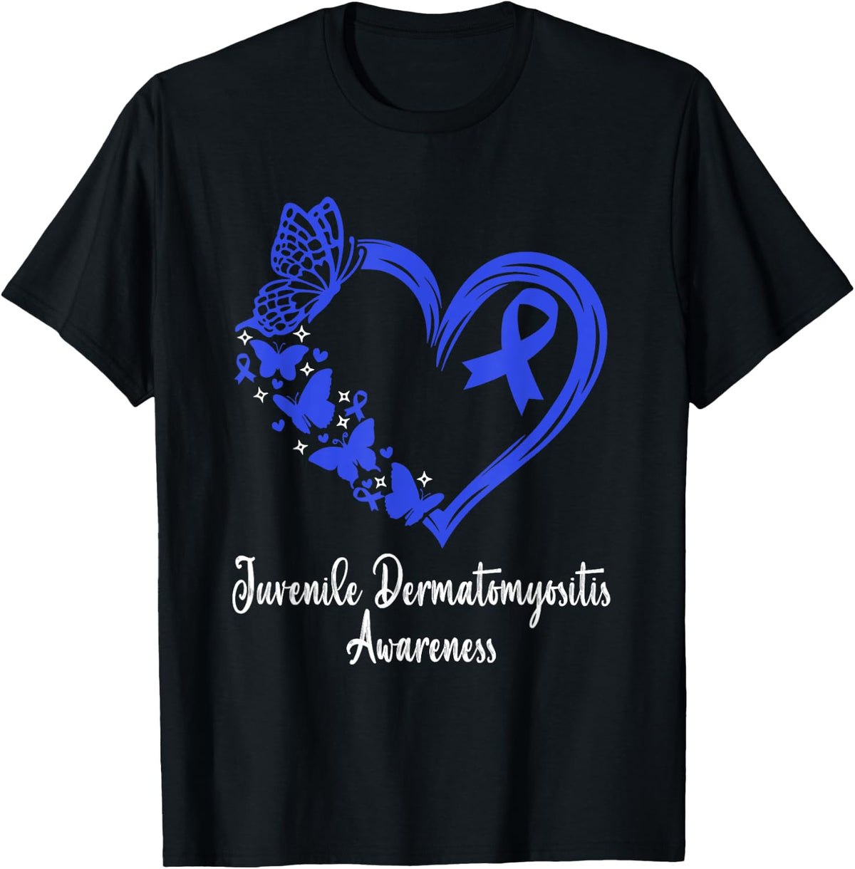 Juvenile Dermatomyositis Awareness Heart JD Warrior