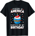 4th of July Birthday Party Boy Girl Fourth of July Birthday USA Design 178