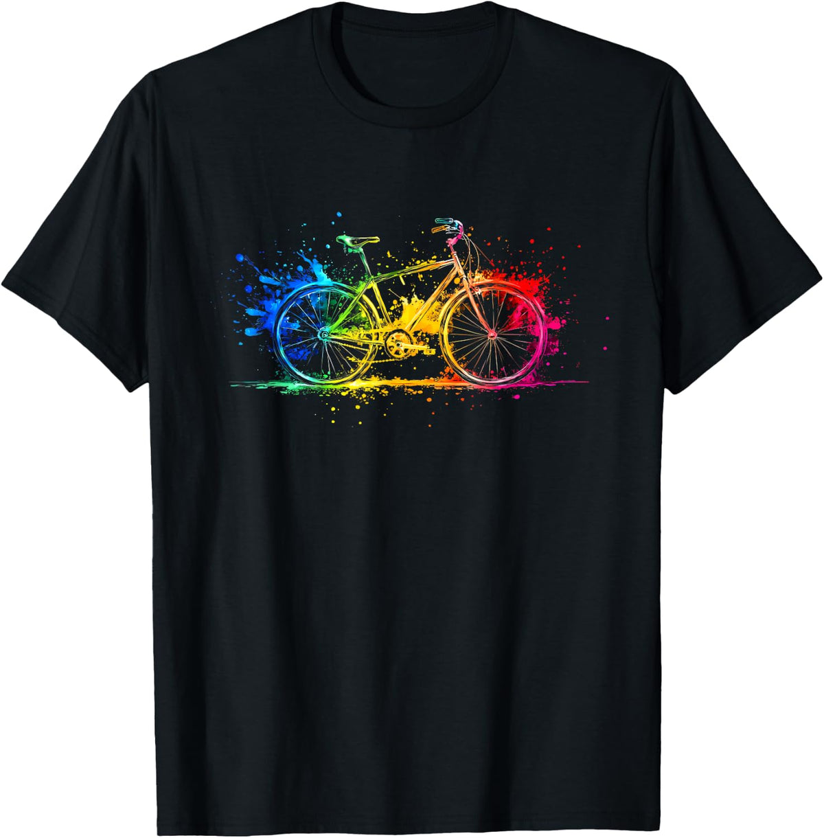 Cycling Colorful Bicycle Biking Cyclist Shirt 161