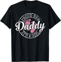 Girl Dad Proud New Daddy Its a to Be Gift 1st Time Shirt 36