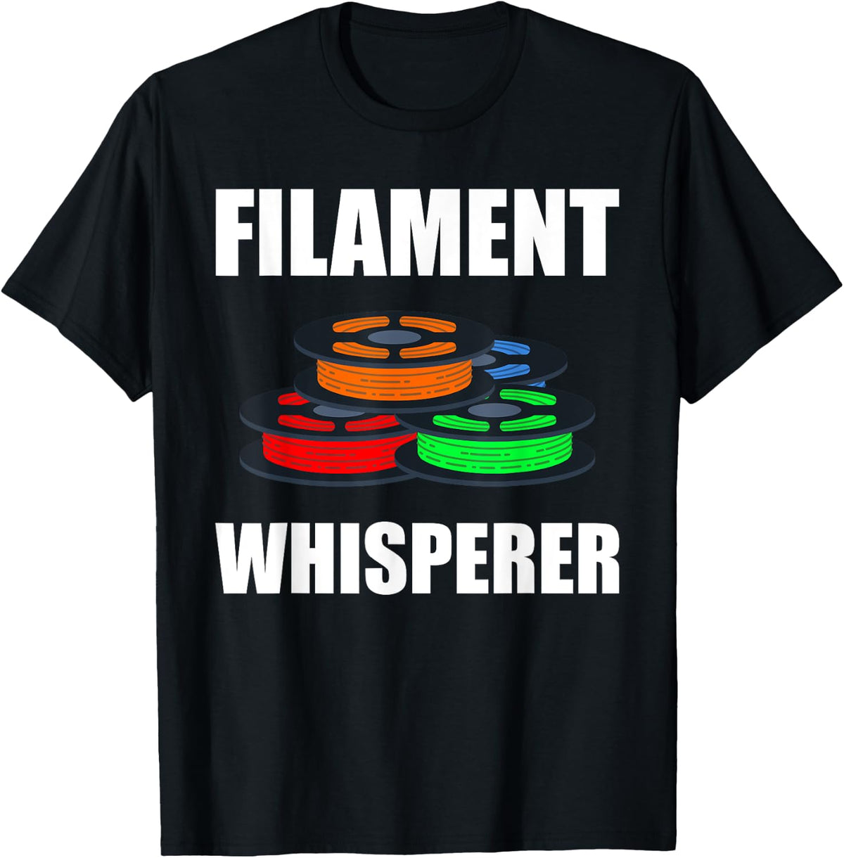 Filament Whisperer 3d Printer Printing Apparel Minimal Style