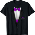Tuxedo With Bowtie Funny Wedding and Special Occasions Shirt 241