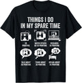 Vintage Retro 3d Printer Tee Idea For Geeks T Shirt Minimal Style 2