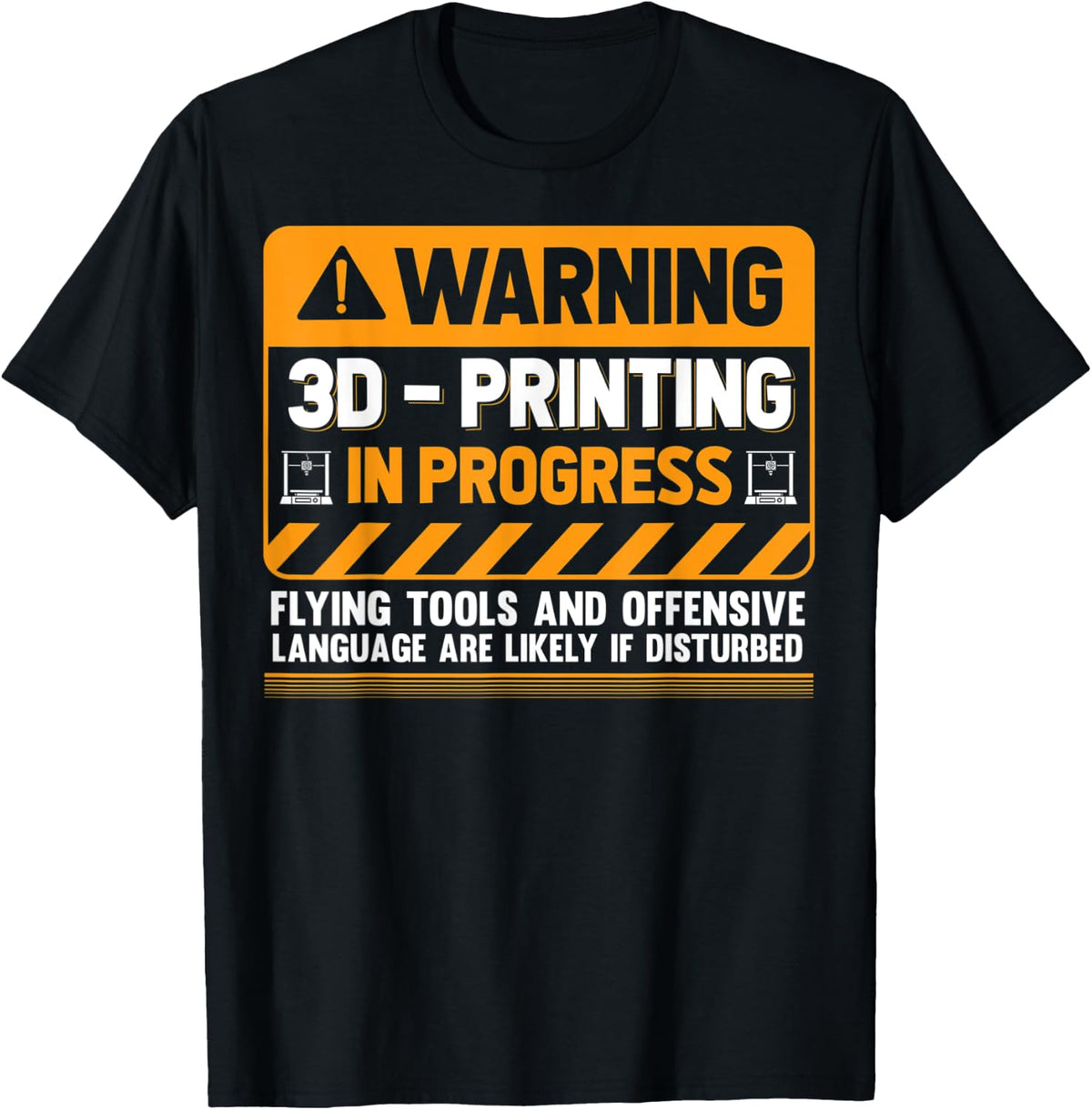3d Printing In Progress Nerdy Printer Apparel Clean Design 2