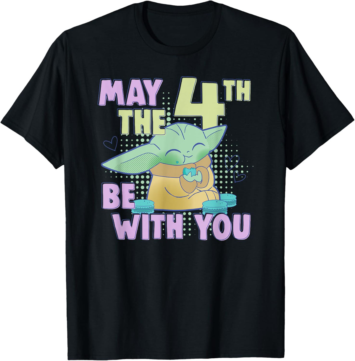 Sci-Fi Bounty Hunter May the 4th Be With You Green Alien Shirt 5