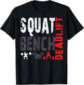 Bench Press Squat Deadlift Powerlifting Weightlifting Shirt 305
