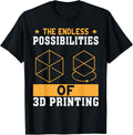 Endless Possibilities 3d Printing Design For Printer Apparel US Trend