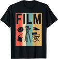 Movie Maker Vintage Film Cinema Retro Tee Gift 250