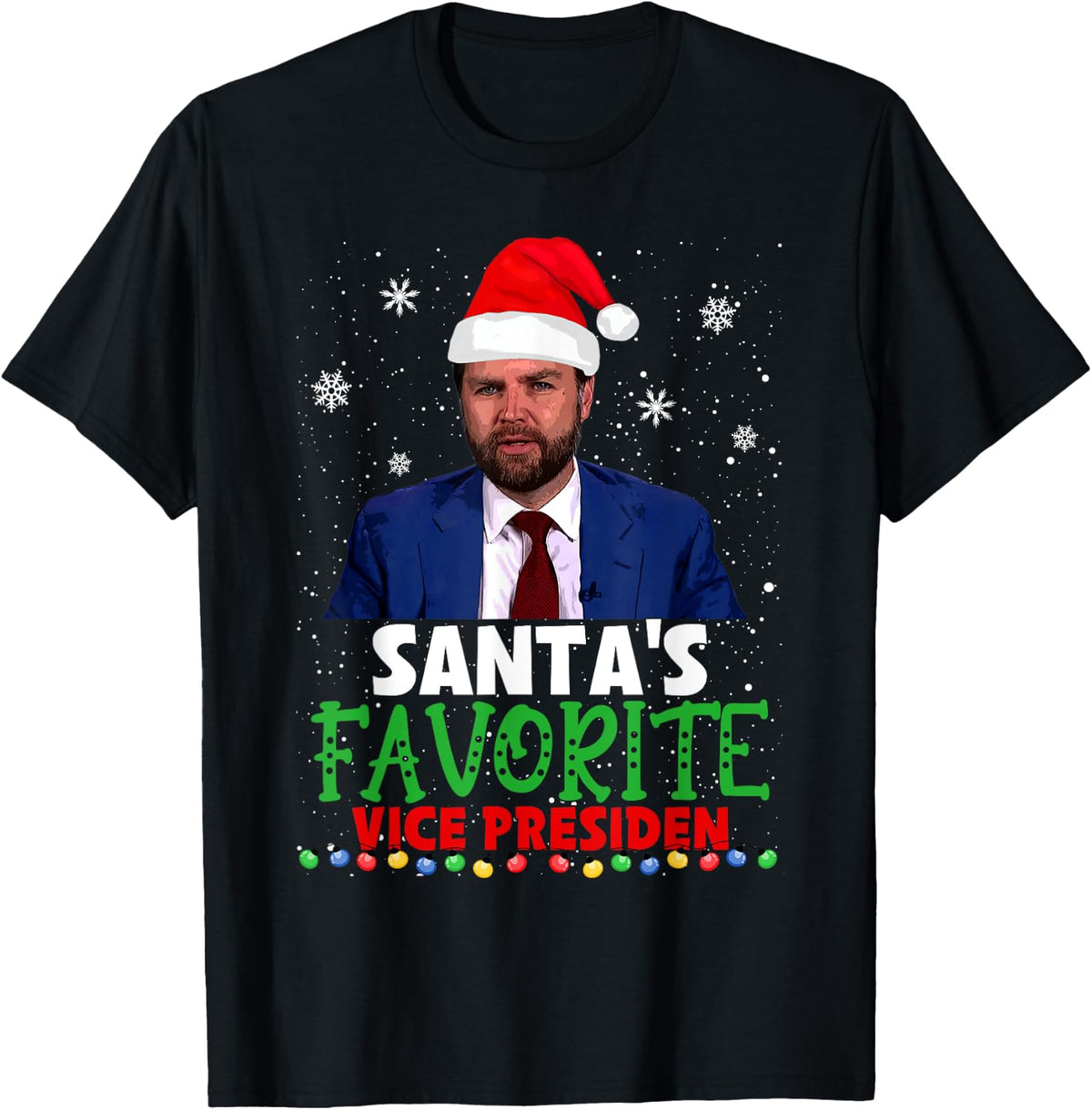 JD Vance Santa s Favorite Vice President Humorous 2