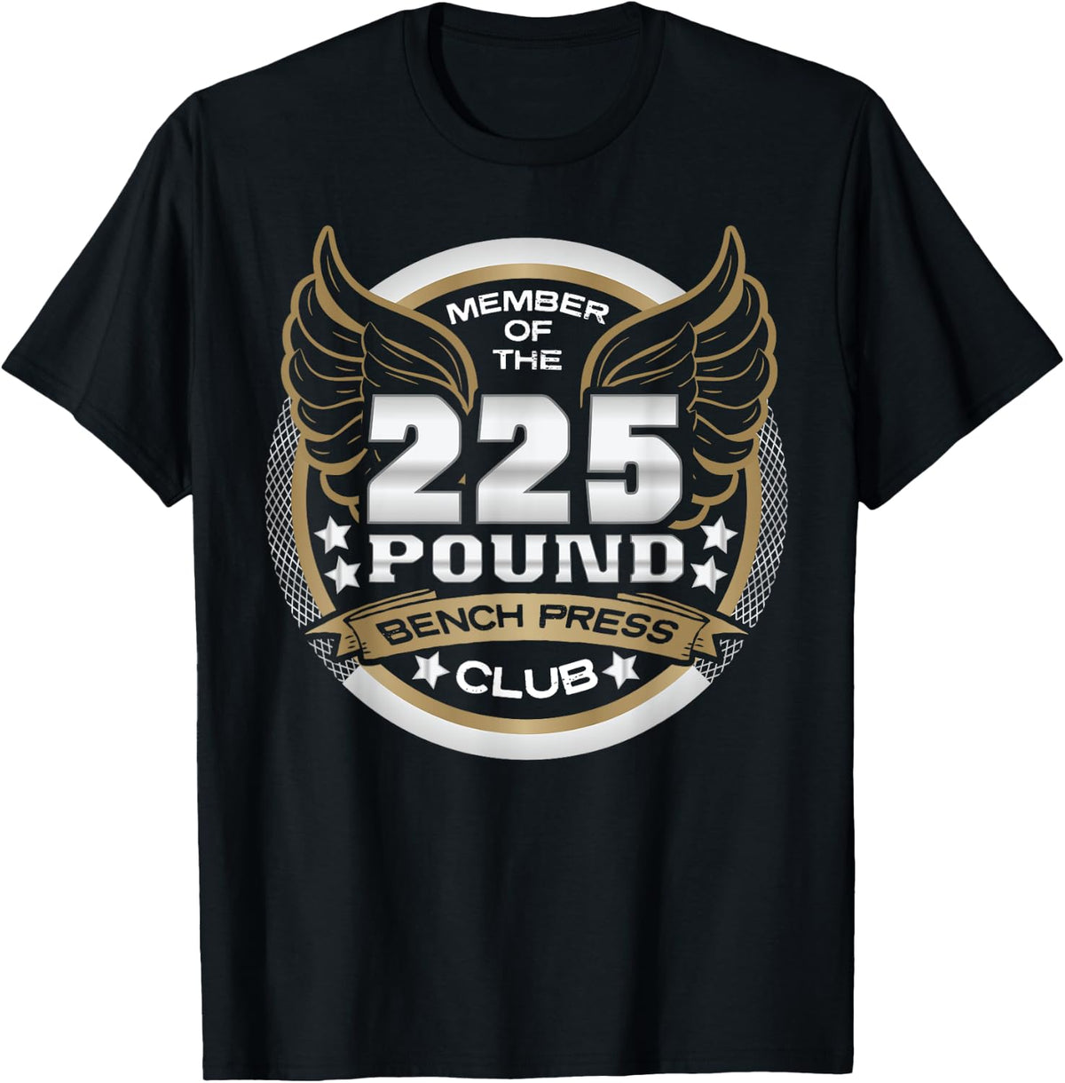 Bench Press 225 Pound Club for Powerlifter Weightlifter Shirt 71