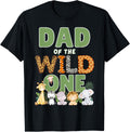 Wild One Dad 1st Birthday Safari Family Matching Shirt 103