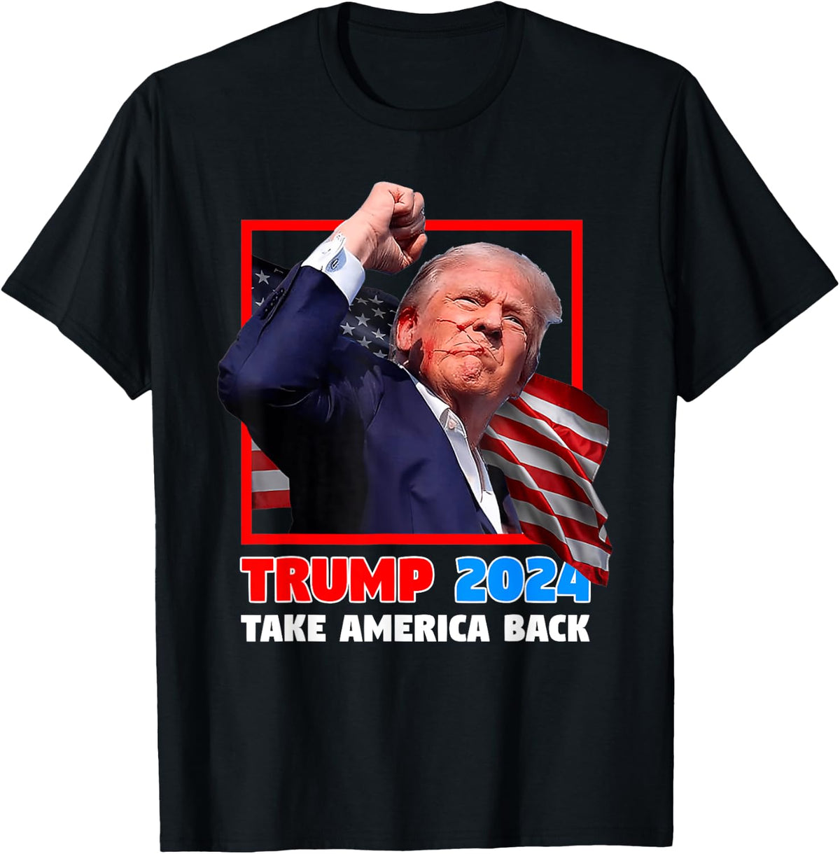 Donald Trump JD Vance 2024 Fight Take America Back Patriotic Women Men