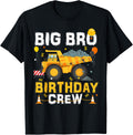 Big Brother Birthday Crew Matching Construction Birthday Boy Design 51