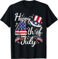 Happy 4th of July Patriotic American Flag USA Shirt for Men Women Kids 399