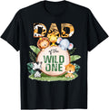 Wild One Dad 1st Birthday Safari Family Matching Shirt 157