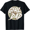 Girl Dad Vintage Camouflage Papa Life Fathers Day Shirt 68