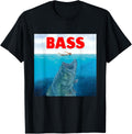 Bass Fishing Shark Attack Theme Shirt 27
