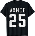 JD Vance 2025 Number 25 for President US Election