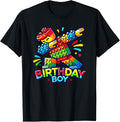 Birthday Boy Dabbing Master Builder Blocks Bricks Birthday Design 118