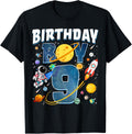 9th Birthday Astronaut Space Planets 9 Years Old Birthday Boy Design 222