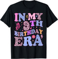 In My 9th Birthday Era Nine 9 Year Old Girls Birthday Design 190