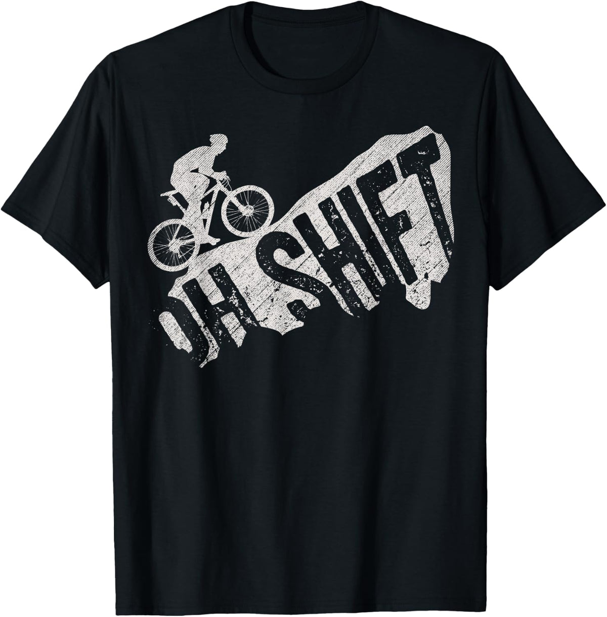 Cycling Oh Shift Mountain Biking Bike Rider Cyclist Funny 337
