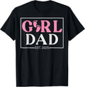Girl Dad Est 2025 Logo New to Be Shirt for Men 97